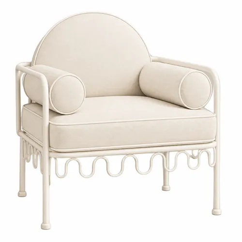 Cannes Chair Cream (Cream Frame)
