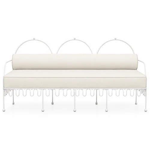 Cannes Sofa Cream (Cream Frame)