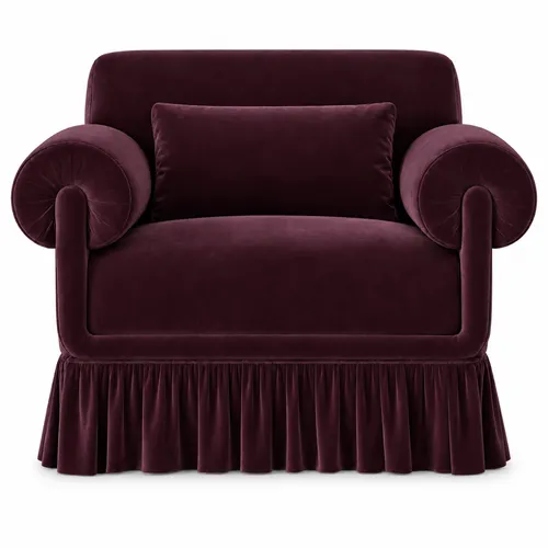 Balzac Chair Plum