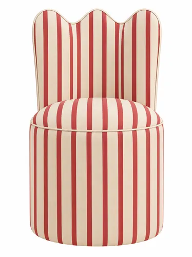 Marseille Chair with Red Stripes 