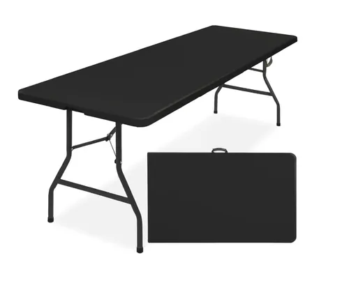 Rectangle table 8' x 30" - Fold in Half