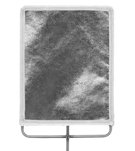 12x18" Silver Lame Flag