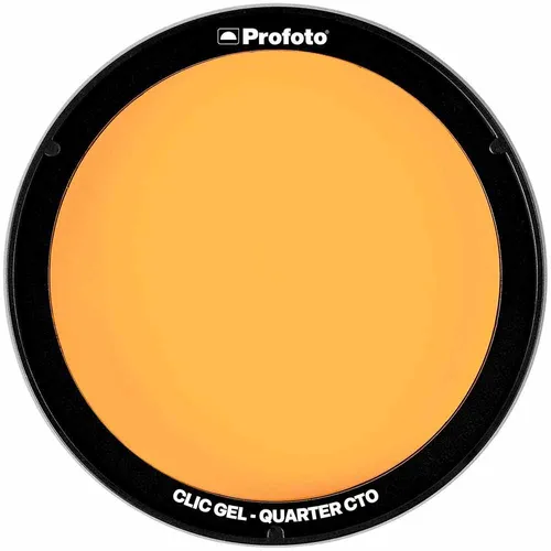 Profoto Clic Gel Quarter CTO
