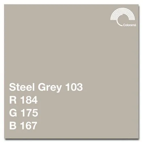 Colorama #1103 Steel Grey 2.72x11m