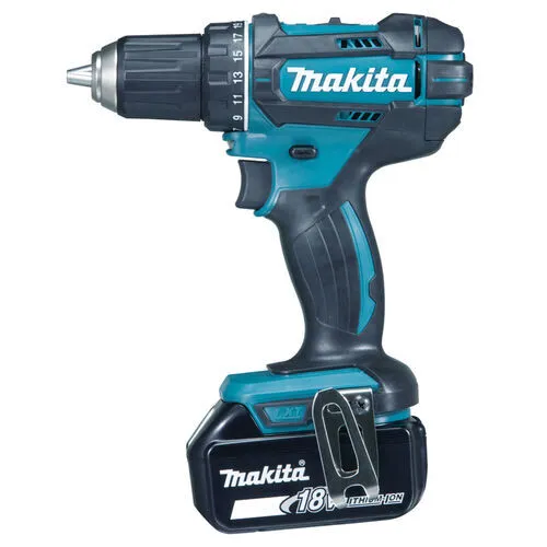 Makita DDF482 Drill Driver 18V w/ Battery + Charger