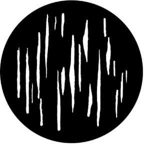 Rosco Standard Steel Gobo #77504 - Linear 6