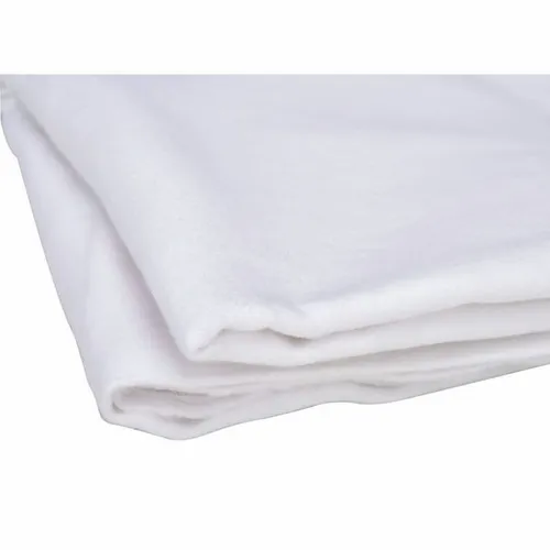 Fabric / Meter Molton White Width 3m