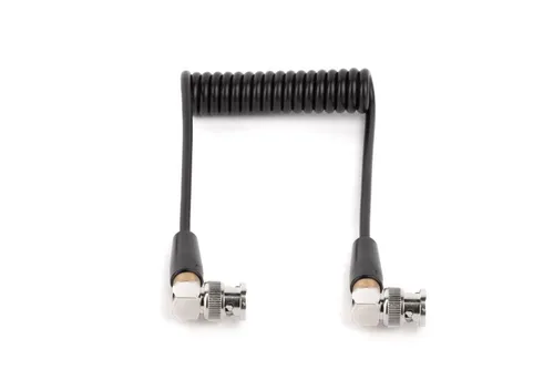 Cable Coiled BNC to BNC (10")