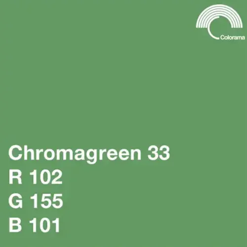 Colorama #533 Chromagreen 1.35x11m