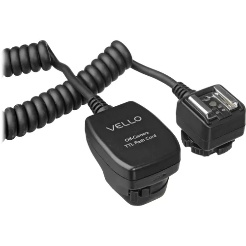 Vello Off-Camera TTL Flash Cord for Canon (1.5')