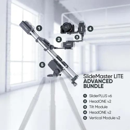Edelkrone SliderPLUS v6 w/ Vertical and Tilt Module