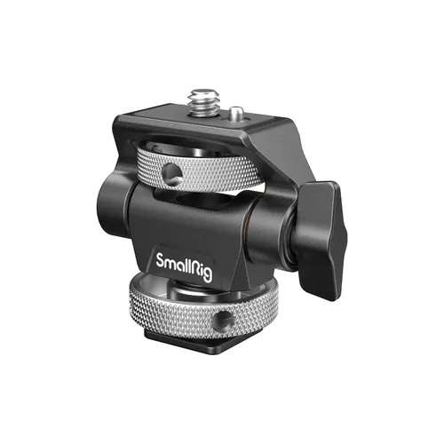 SmallRig 2905B Swivel and Tilt Adjustable Monitor Support with Cold Shoe