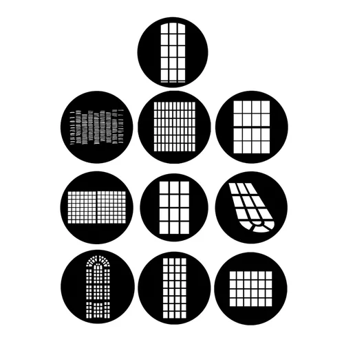 Gobo Size B - Windows/Shutters