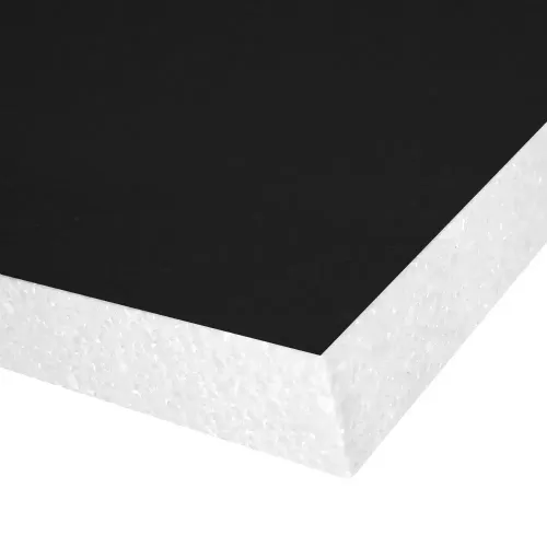 4x4' Black/White Polyboard
