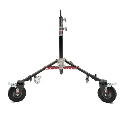 Monitor Stand + Big F'ing Wheels