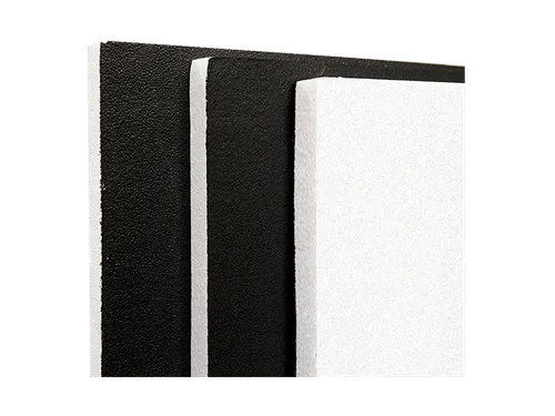 Polyboard Black/White 1x1m
