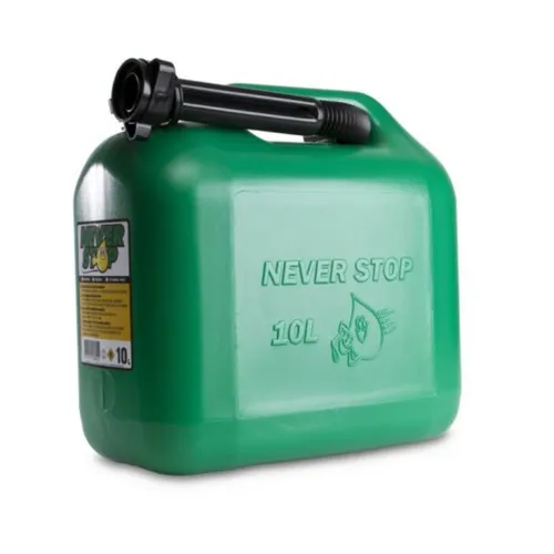 Fuel Can Neverstop Green 10 Liter (Empty)