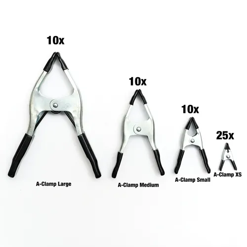 STHLM Lights - A-Clamp Bundle (10x L, 10x M, 10x S, 25x XS)