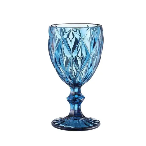Blue Vintage Goblets