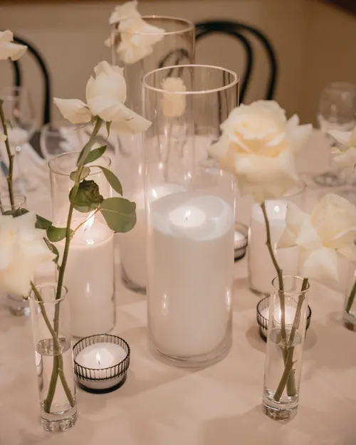 Cylinder Glass Bud Vase