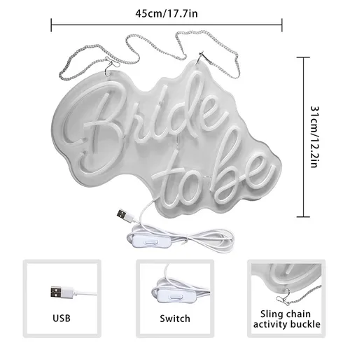 Bride to Be Neon LED Sign