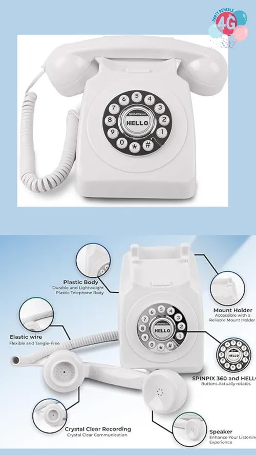 Audio GuestBook vintage phone