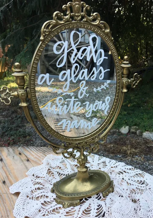 Vintage Vanity Mirror #1