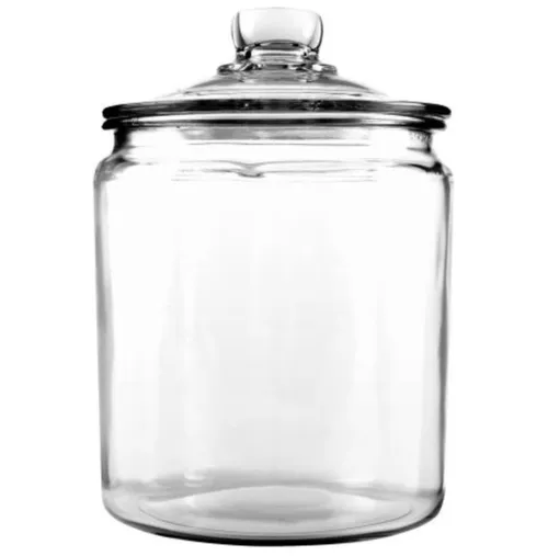 Old Fashioned Glass Jars