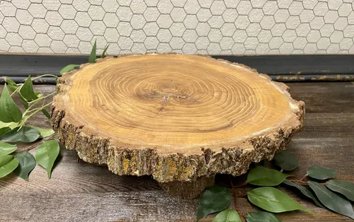 Wood Round - Cake Stand #2