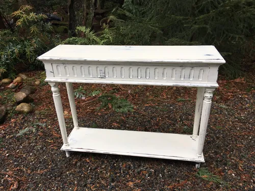 Shabby White Ceremony Table