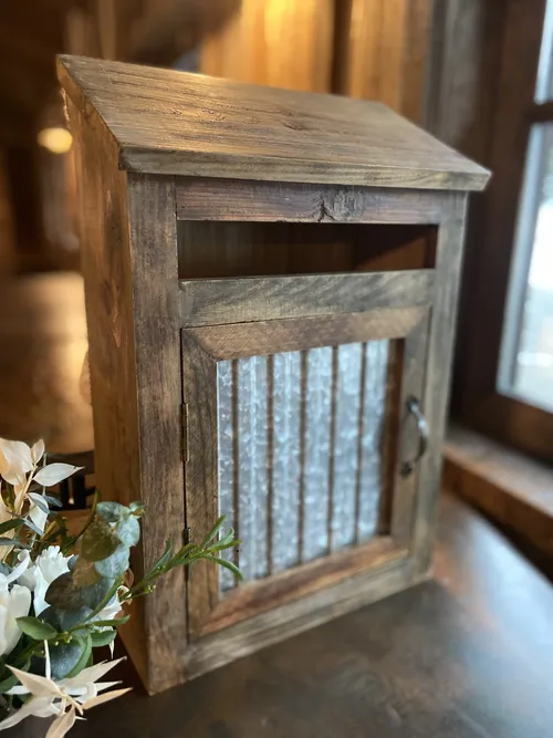 Rustic Card Box
