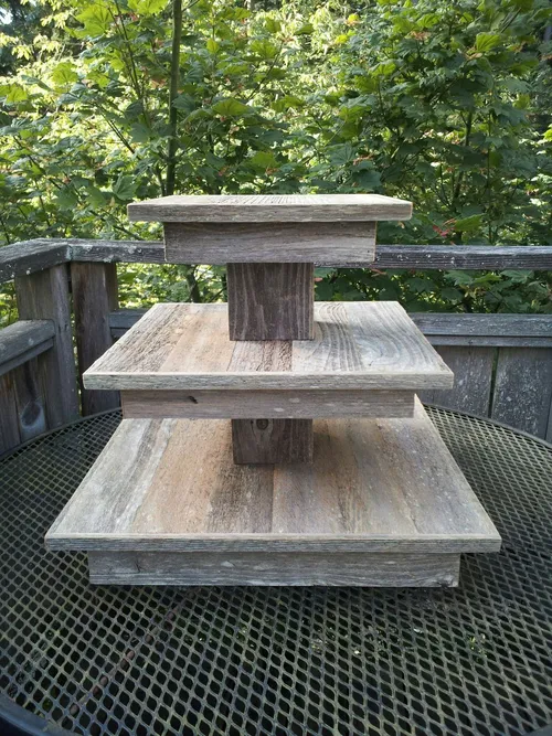 Rustic Cupcake Tower