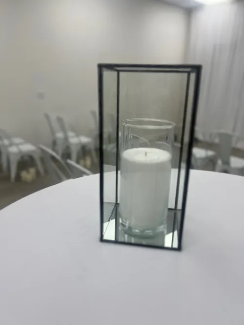 Large Black Modern Lantern