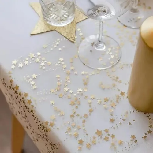 Gold Star Table Runner