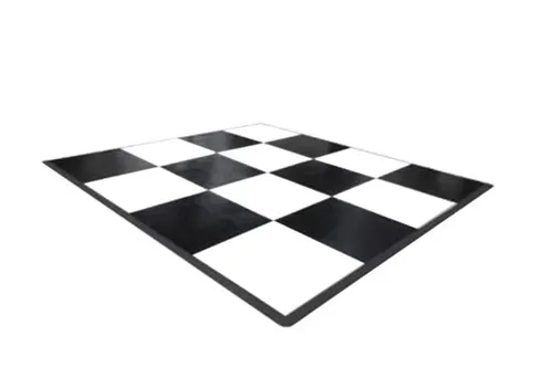 12 x 12 Dance Floor On Grass Set Up