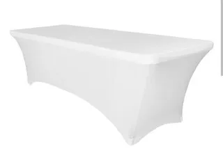 White Spandex 6ft Table