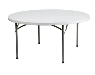 White Round Table 60'