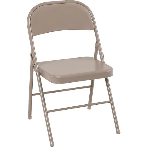 Metal Folding Chair-Tan