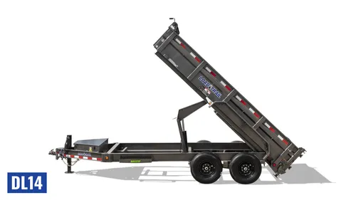 16' Bumper Pull Dump Trailer (16k, 11,500 Hauling Capacity)