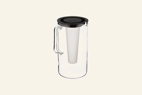 Glas Krug mit Eiswürfeleinsatz - 2,5L