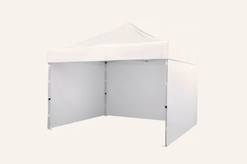 Seitenwand für Faltpavillon 3x3m - weiss