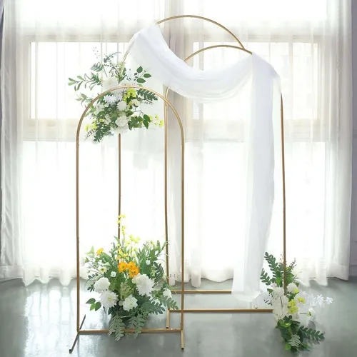 Classic Backdrop Arches (Set Of 3) OR (1) 7 in, (1) 6.5 in, (1) 6 in tall)