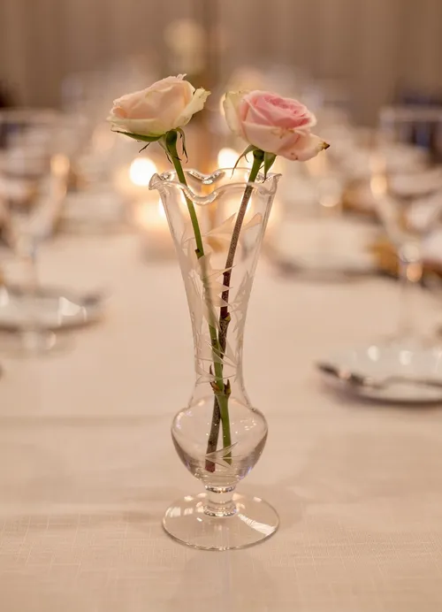 Tall Ornate Decorative Slim Vase