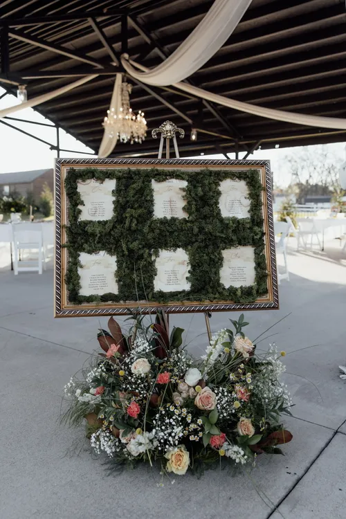 Vintage Moss Seating Chart