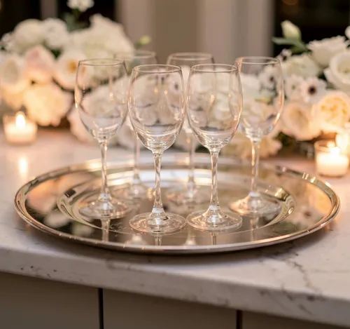 Refined Silver Serving Tray