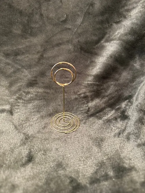 Romantic Table Number Holder (3.5 in tall)