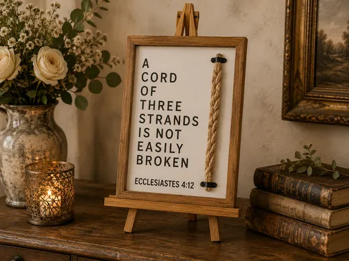 3 Cord Sign (16 in)