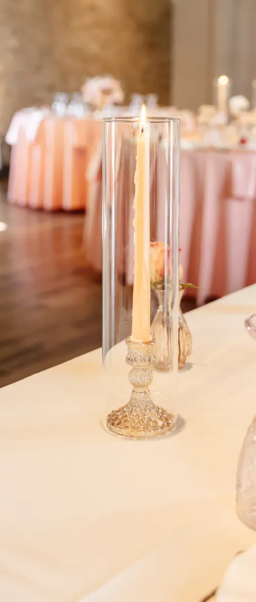 Sophisticated Candle Holder Sleeves (3.35 in, 14 in)