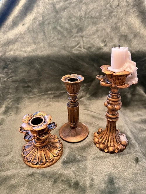 Various Sized Candle Holders