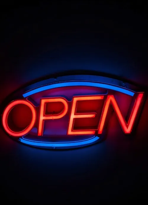 Neon Open Sign